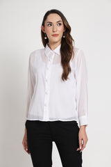 Crochet Button Shirt