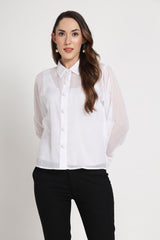 Crochet Button Shirt