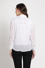 Crochet Button Shirt