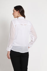 Crochet Button Shirt