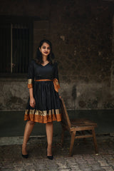 Black Wrap Dress