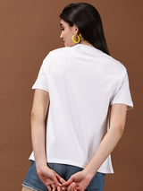 Sunflower Crochet Pocket T-shirt