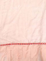 Peach Frill Saree