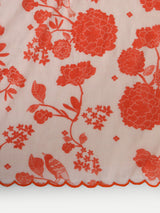 Orange Anarkali Set