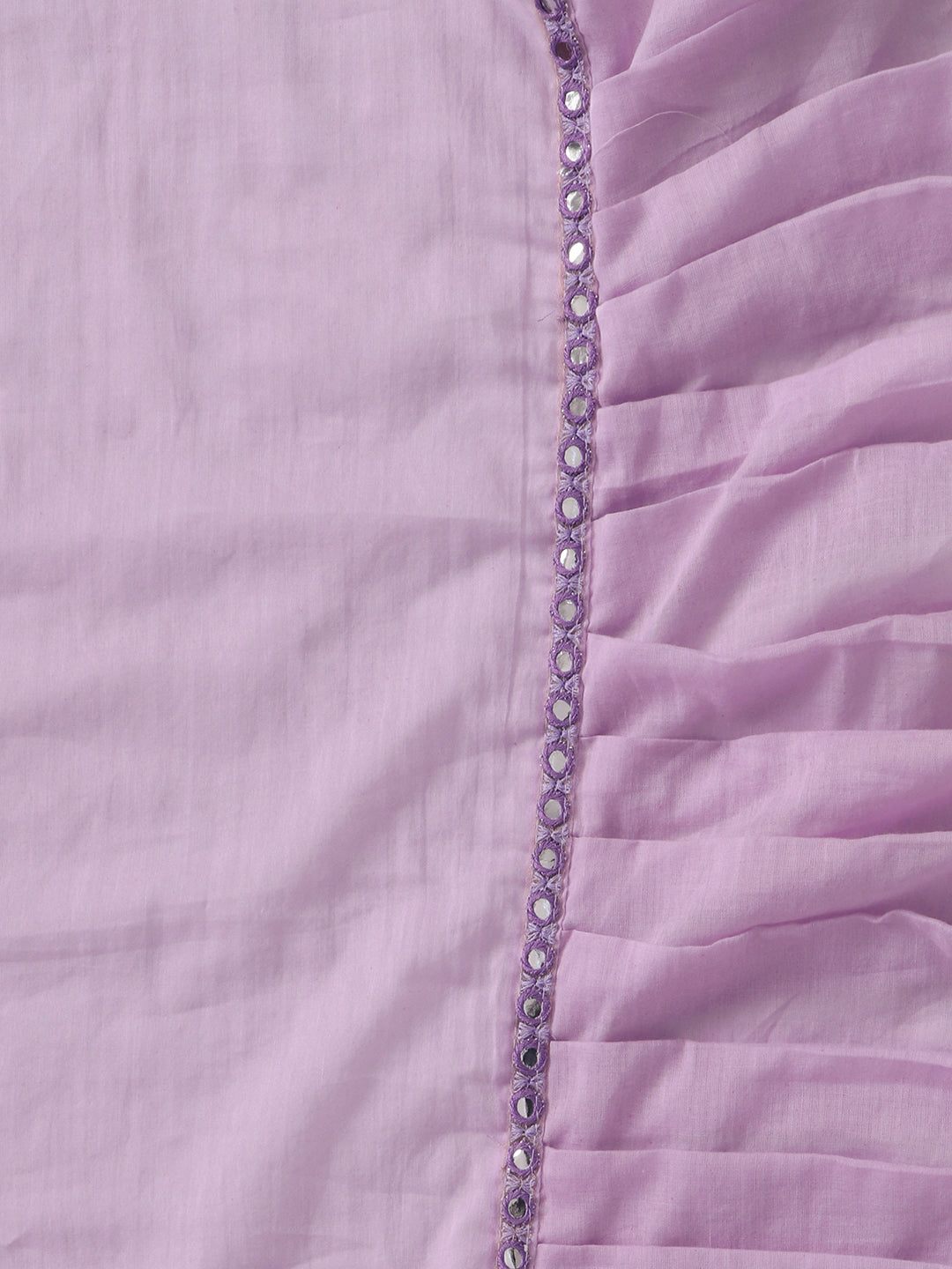Lavender Frill Saree