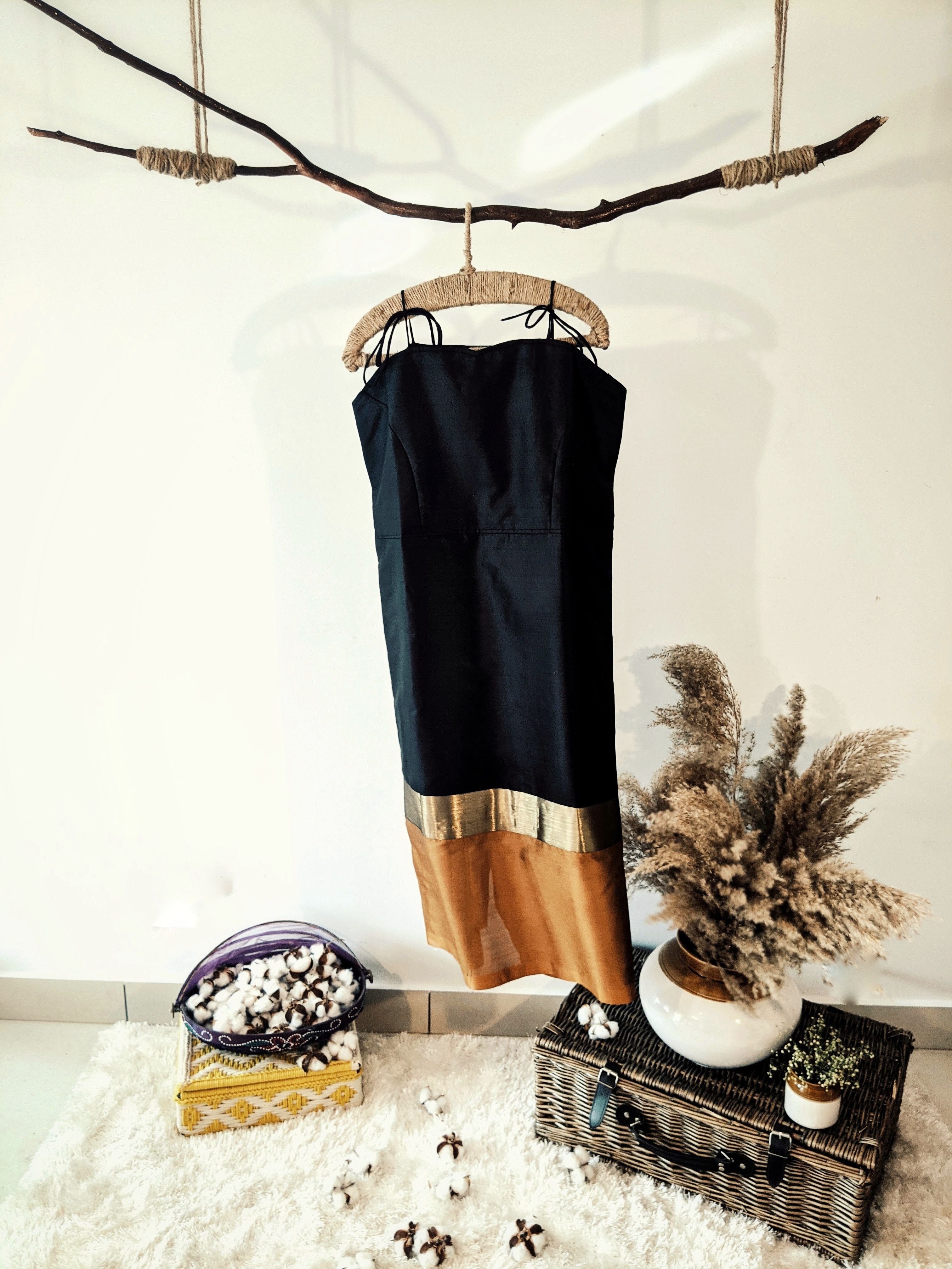 Black Strap Dress