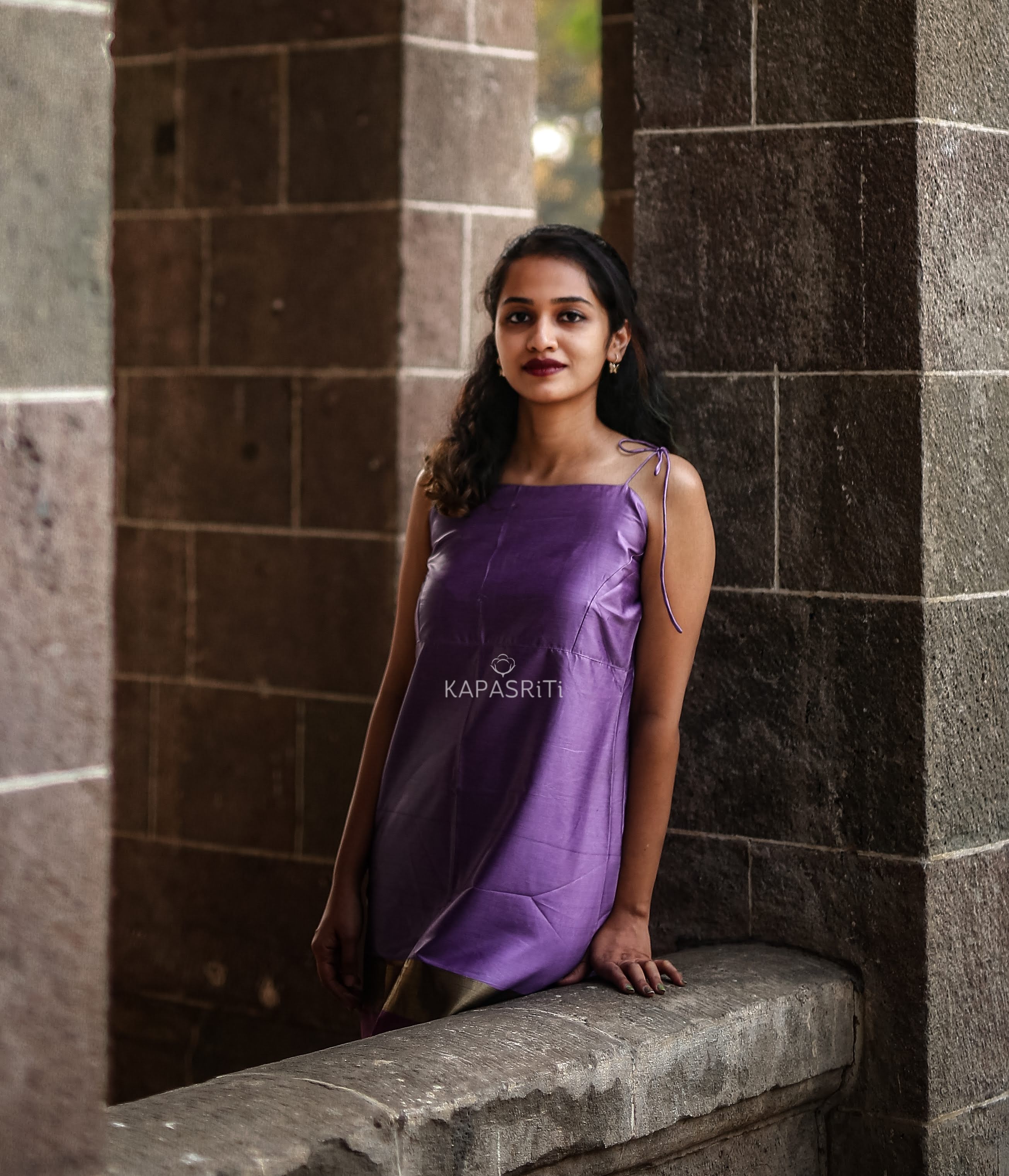 Lavender Strap Dress